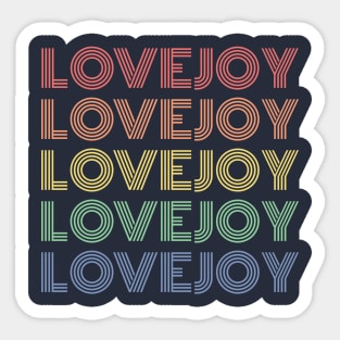 Lovejoy music Sticker